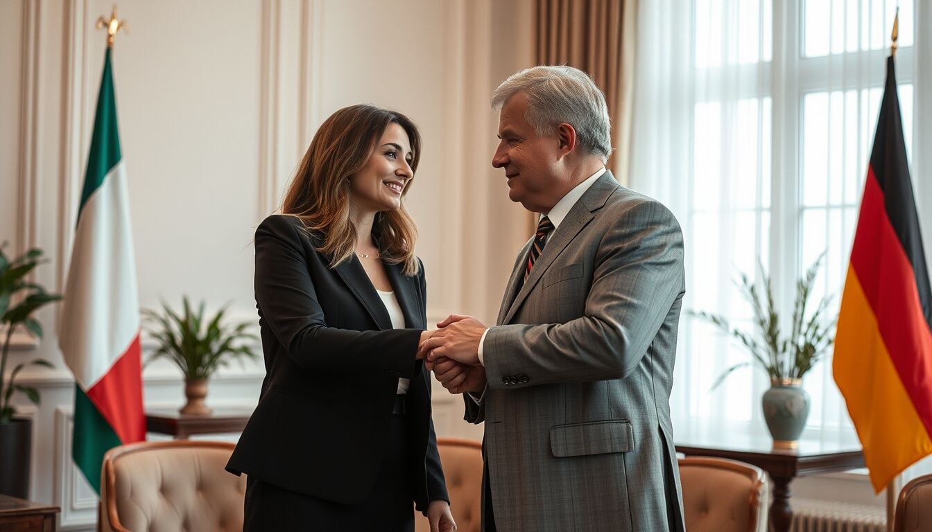 Meloni promossa a sorpresa da prestigioso quotidiano tedesco, Italia indicata come motore inatteso della nuova Europa