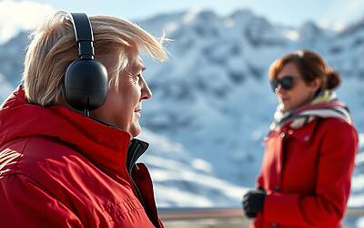 Mentana confonde Davos con Crans: Trump e Gruber protagonisti inaspettati di una curiosa svista televisiva