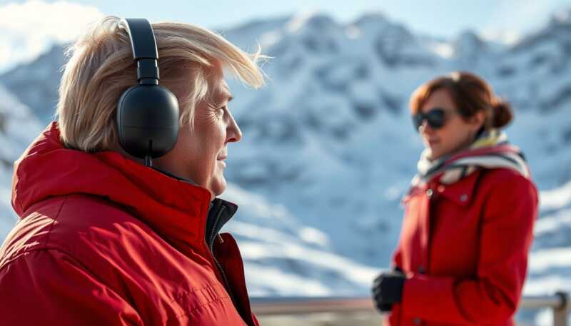 Mentana confonde Davos con Crans: Trump e Gruber protagonisti inaspettati di una curiosa svista televisiva