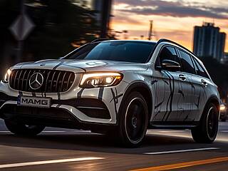Mercedes-AMG GLC svelato in strada: dettagli inediti, potenza rinnovata e indizi su prestazioni sorprendenti