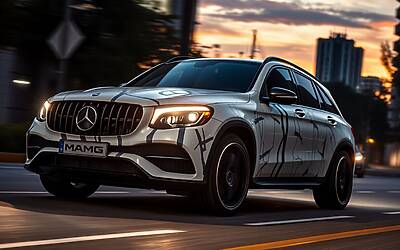 Mercedes-AMG GLC svelato in strada: dettagli inediti, potenza rinnovata e indizi su prestazioni sorprendenti