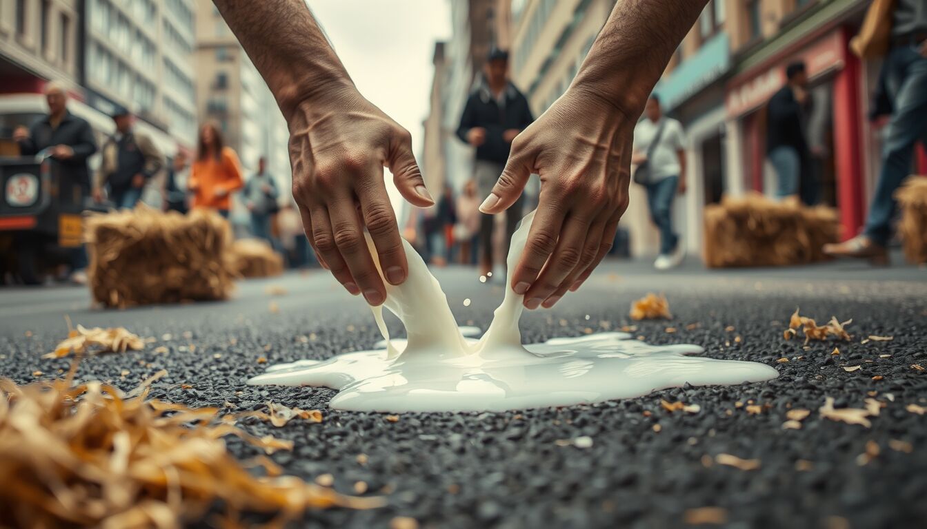 Mercosur, agricoltori in rivolta a Milano rovesciano latte e accusano il governo di tradimento