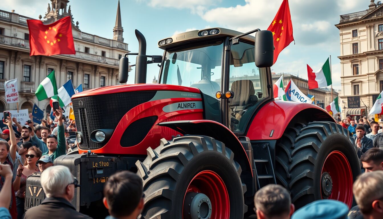 Mercosur, Sardone sui trattori a Milano: agricoltori infuriati, accusano la Lega di slogan senza soluzioni