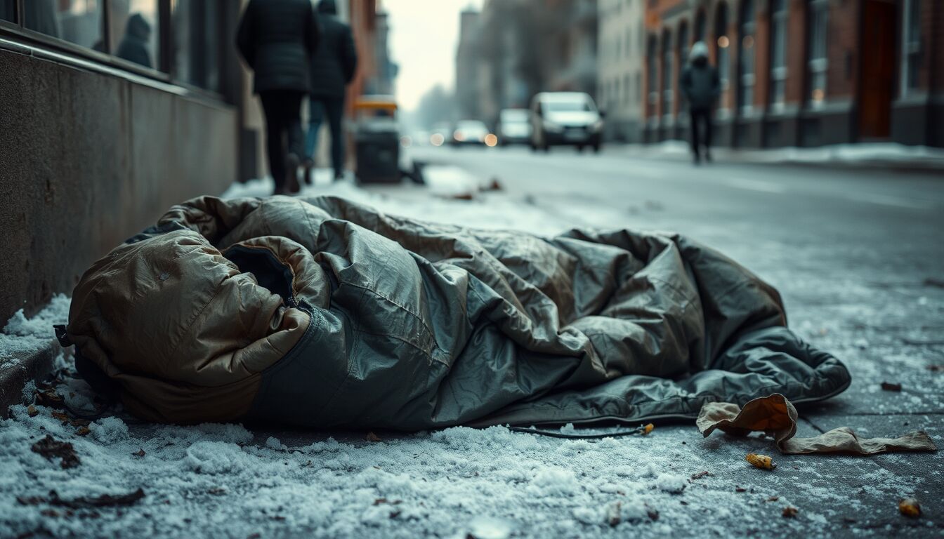 Milano, clochard morto in strada: il gelo miete vittime invisibili e scuote la città