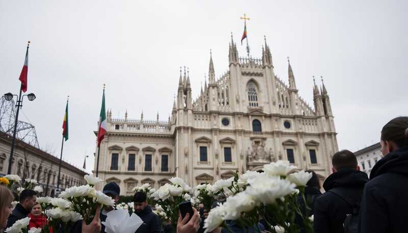 Milano in lutto: Chiara Costanzo e Achille Barosi, città ferita dalle vittime di Crans-Montana