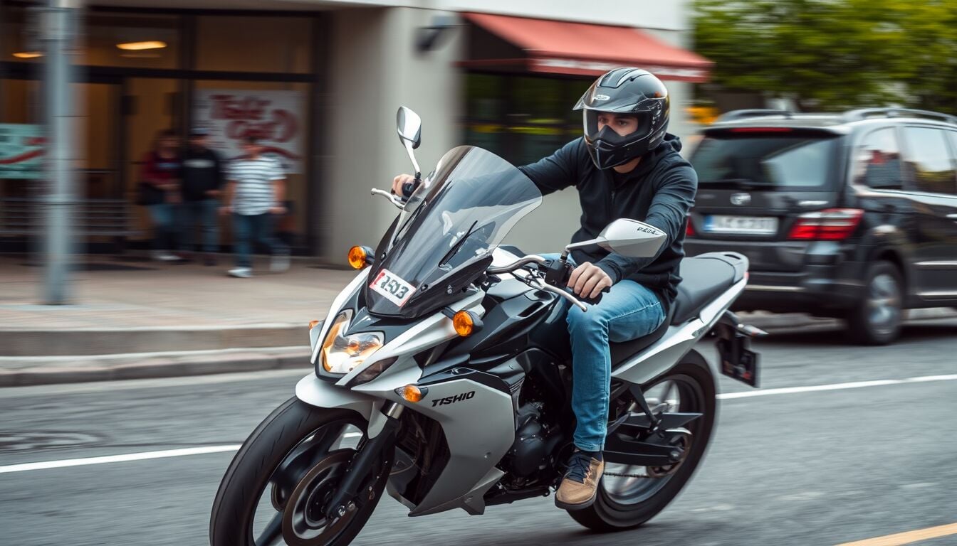 Monopattino elaborato sfreccia come una moto, fermato giovane a velocità shock