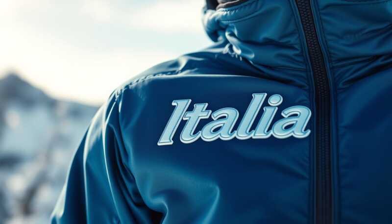 Olimpiadi invernali azzurre, svelato il marchio segreto che firma le nuove divise ufficiali degli atleti italiani