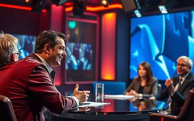 Otto e Mezzo sorpassato da Floris nella sfida degli ascolti televisivi politici, scontro duro sui consensi Meloni