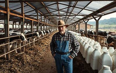 Piemonte, latte estero low cost travolge il mercato: l’effetto dazi spinge le stalle verso la chiusura