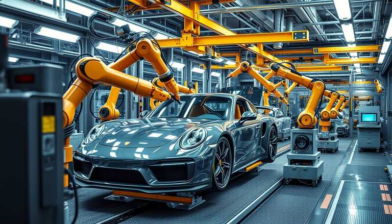 Porsche rivoluziona le fabbriche: produzione modulare per auto su misura, costi giù e velocità record