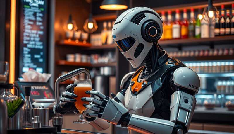 Robot venditore rivoluziona i negozi tradizionali guidato da intelligenza artificiale avanzata che anticipa desideri e abitudini dei clienti