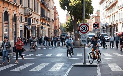 Roma centro, ZTL diventa Zona 30: rivoluzione traffico, limiti severi e nuove regole in arrivo