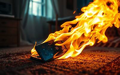 Samsung Galaxy S25+ esplode durante la ricarica domestica, utente denuncia offerta di rimborso giudicata offensiva