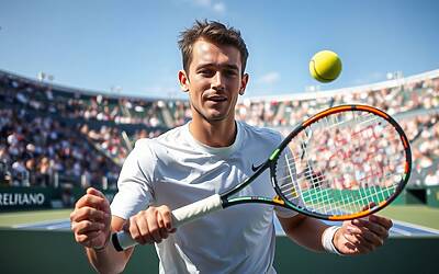 Sinner domina i turni di battuta e mette pressione a Duckworth nel debutto agli Australian Open