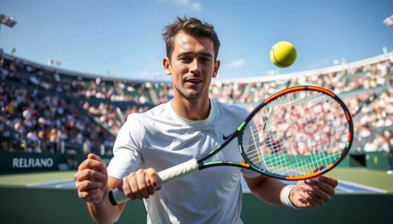 Sinner domina i turni di battuta e mette pressione a Duckworth nel debutto agli Australian Open