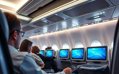 Starlink in aereo svela la svolta: connessione internet gratis per questi passeggeri, ecco chi beneficia