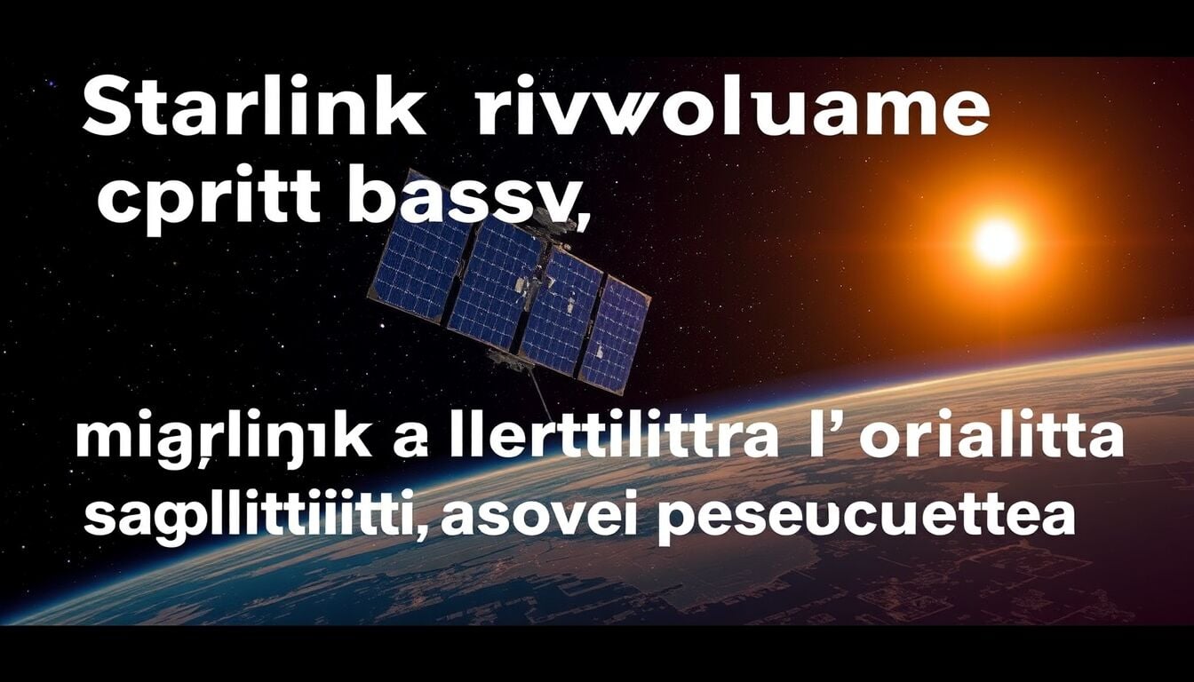 Starlink rivoluziona l’orbita bassa: migliaia di satelliti spostati per sicurezza