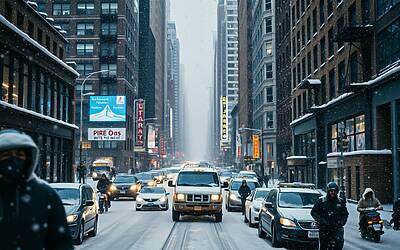 Stati Uniti travolti dal gelo, New York paralizzata da neve e caos voli