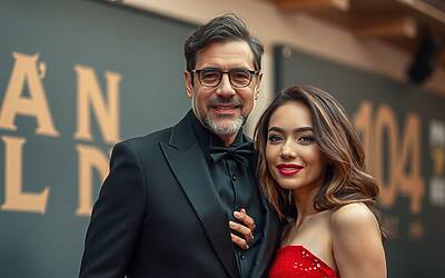 Stefano Accorsi sorprende sul red carpet di Milano con Bianca Vitali