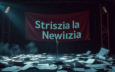 Striscia la Notizia, Ricci scuote la TV: frecciate a Signorini e Affari Tuoi nella conferenza-show