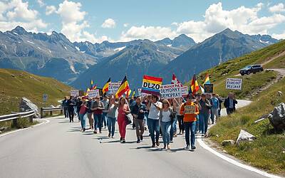Svizzera contro WEF: marcia di massa scuote Davos e accende il dibattito sul potere delle élite