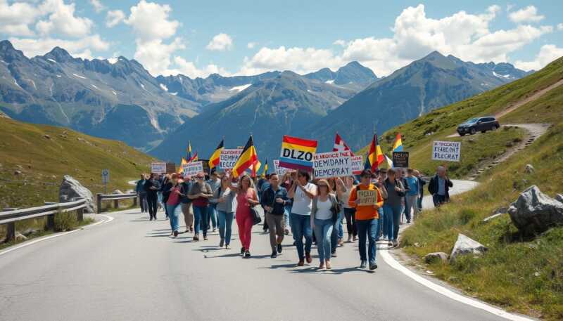 Svizzera contro WEF: marcia di massa scuote Davos e accende il dibattito sul potere delle élite