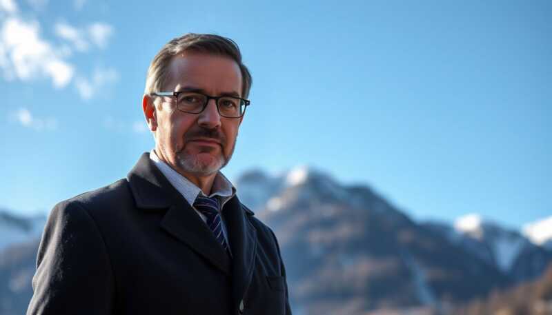 Tajani si commuove a Crans-Montana: la sincerità di un padre nel confronto con il dolore umano