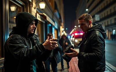 Tony Effe nella bufera, paparazzo lo denuncia: rissa furiosa e tre pugni in faccia sconvolgono i fan