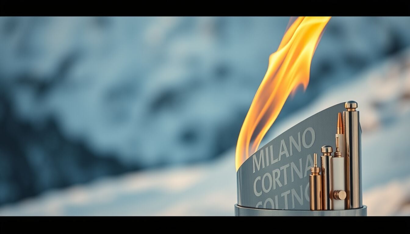 Torcia olimpica Milano Cortina svelata: il dettaglio di design nascosto che cambia tutto sul simbolo dei Giochi