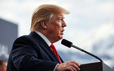 Trump a Davos rivendica trionfi economici e politici e sfida avversari davanti all’élite globale