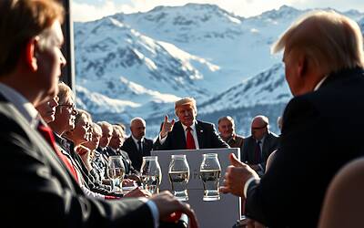 Trump al World Economic Forum tra dichiarazioni contestate, scivoloni pubblici e correzioni dei fatti