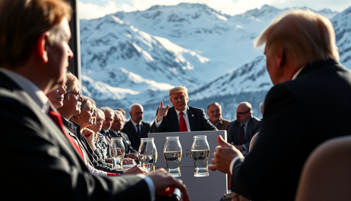 Trump al World Economic Forum tra dichiarazioni contestate, scivoloni pubblici e correzioni dei fatti 1 Trump al World Economic Forum tra dichiarazioni contestate, scivoloni pubblici e correzioni dei fatti