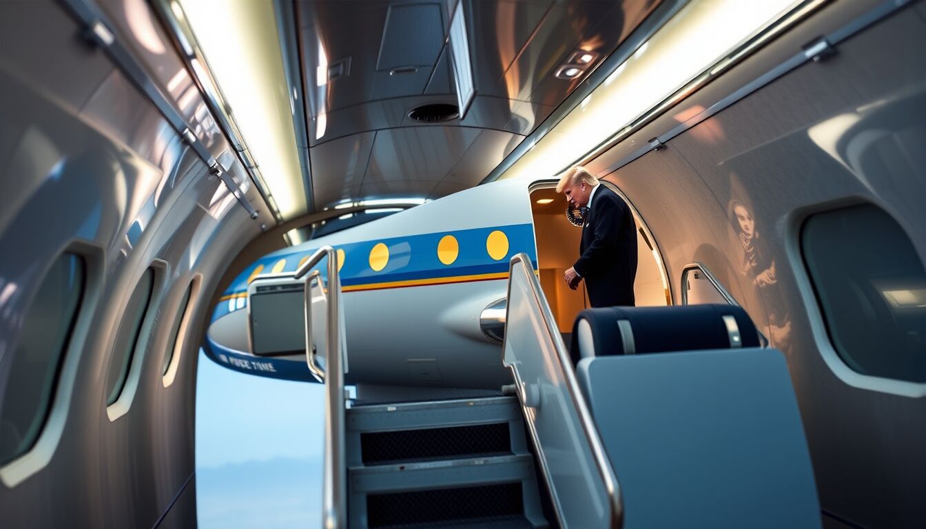 Trump critica l'Air Force One: tensioni crescenti su guasti e dimensioni dell'aereo presidenziale in uso 1 Trump critica l'Air Force One: tensioni crescenti su guasti e dimensioni dell'aereo presidenziale in uso