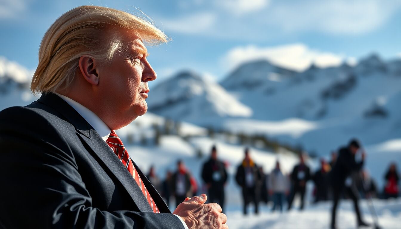 Trump domina Davos con toni trionfalistici e avvertimenti duri che agitano mercati e alleati 1 Trump domina Davos con toni trionfalistici e avvertimenti duri che agitano mercati e alleati