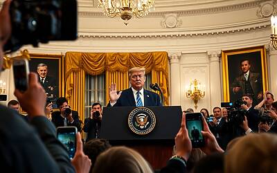 Trump umiliato dal biglietto segreto di Rubio letto in pubblico, gelo alla Casa Bianca Video