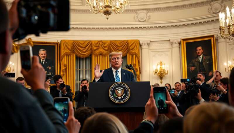 Trump umiliato dal biglietto segreto di Rubio letto in pubblico, gelo alla Casa Bianca Video