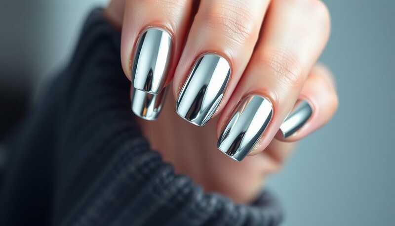 Unghie argentate tornano protagoniste: il trend brillante che rivoluziona manicure e stile in salone