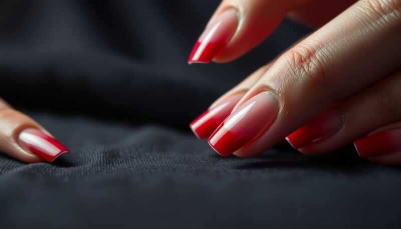 Unghie corte minimal: French rosso fragola e finish metallizzato conquistano il red carpet dei Golden Globes