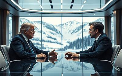 USA e Francia al World Economic Forum sfida silenziosa per il dominio economico globale