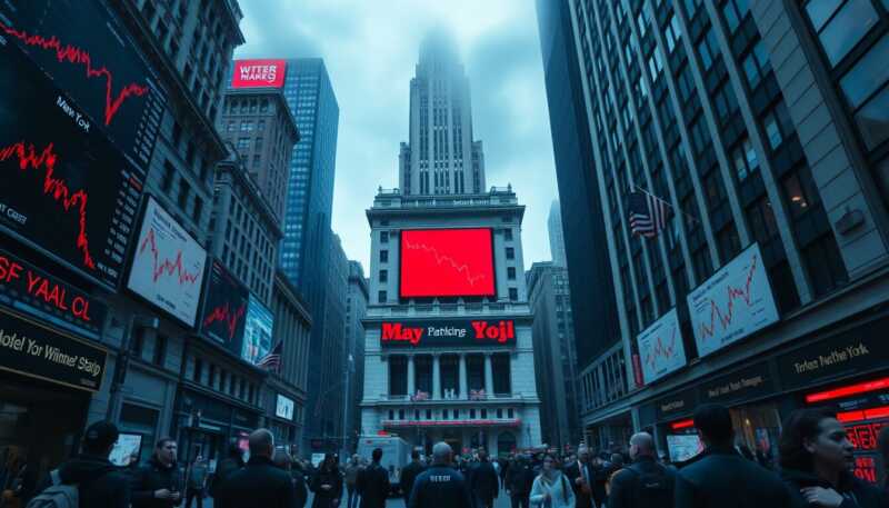 Wall Street affonda, future nel caos per le nuove minacce tariffarie di Trump sulla Groenlandia