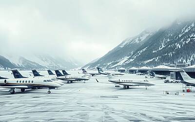 WEF sotto accusa, jet privati affollano Davos: scandalo ambientale e doppio standard che indignano