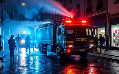 Zurigo anti WEF, protesta pacifica esplode in guerriglia urbana tra scontri, tensione altissima e panico sul posto