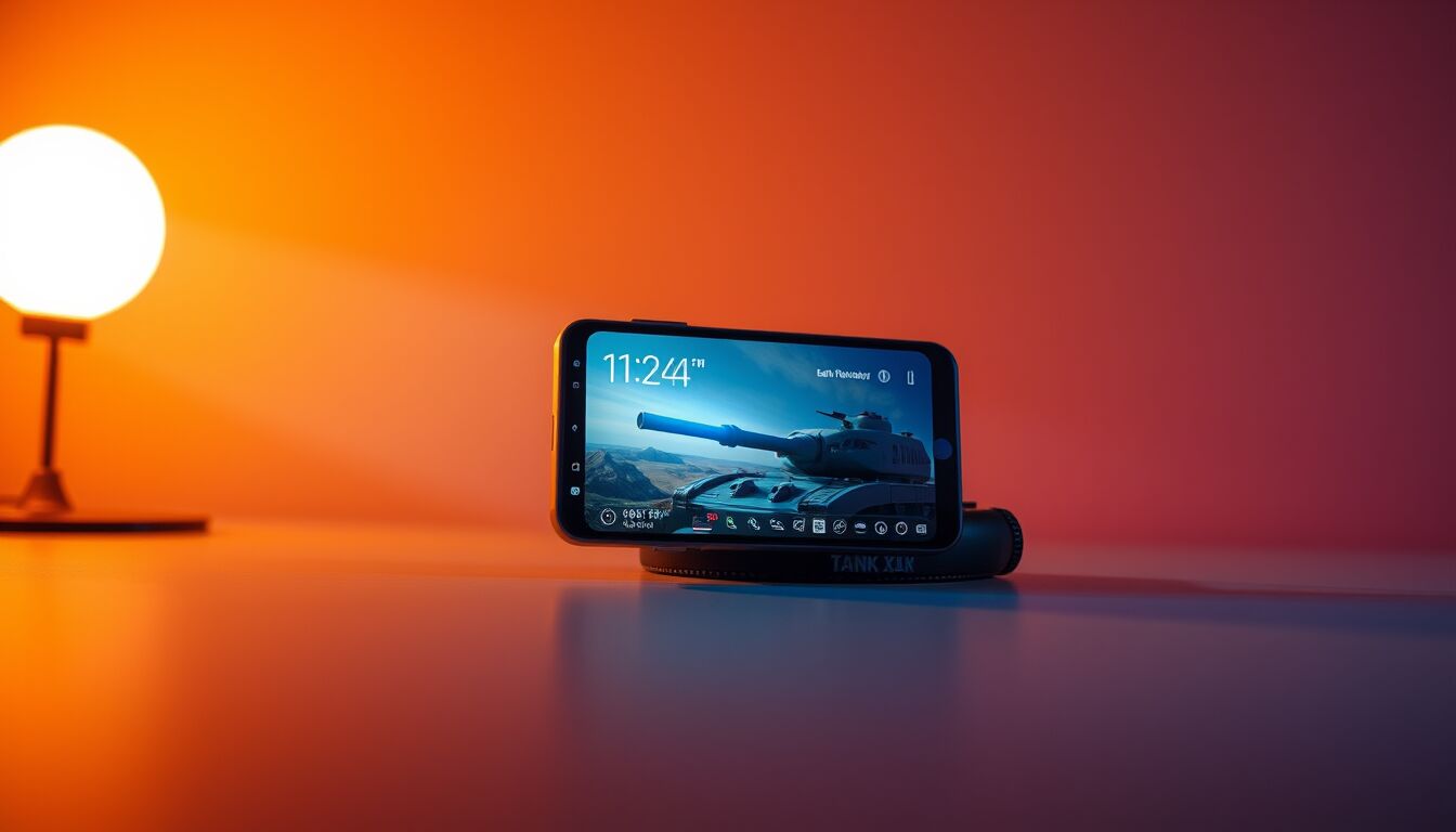 8849 Tank X trasforma il telefono in un vero proiettore portatile