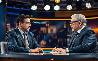 Alfonso Signorini replica a distanza allo scontro Carlo Conti Stefano De Martino