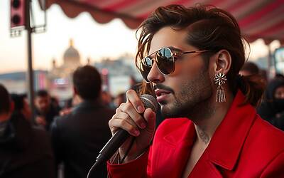 Andrea Pucci scuote Sanremo, reazione inattesa dopo le critiche in rete