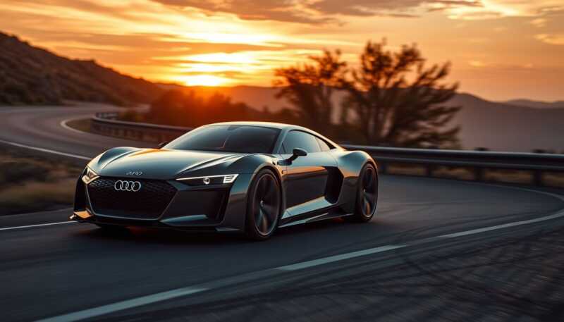 Audi TT torna protagonista con nuova versione sportiva completamente elettrica