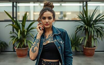 Belen sorprende in diretta e svela il segreto nascosto del tatuaggio