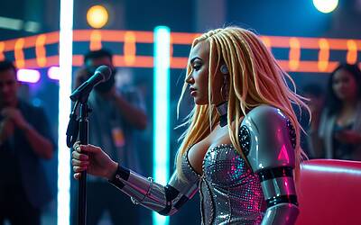 Cardi B scivola durante lap dance, reazione del robot sorprende tutti