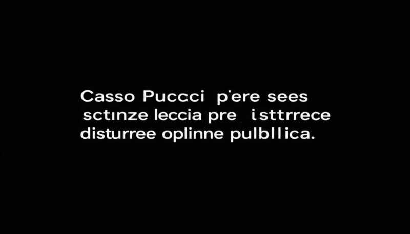 Caso Pucci usato per oscurare Petrecca e distrarre l’opinione pubblica