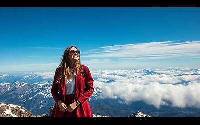 Chiara Ferragni e Giulia De Lellis ritrovano l’intesa in montagna